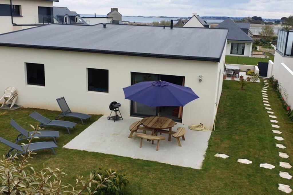 Les Embruns Jardin Villa Saint-Pol-de-Leon Exterior photo